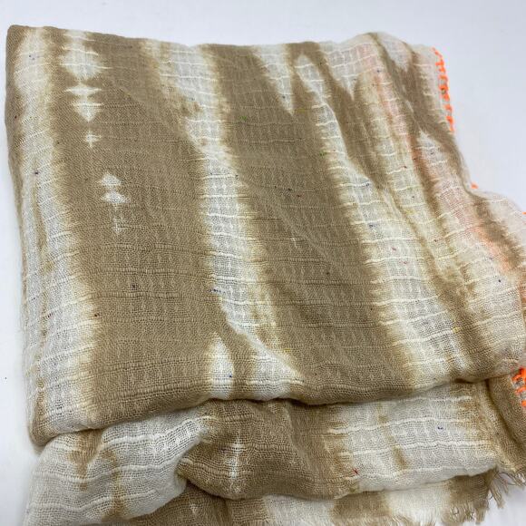 Steve Madden Women's One Size Wrap Oversize Tie Dye Contrast Stitching NEW - Picture 5 of 5